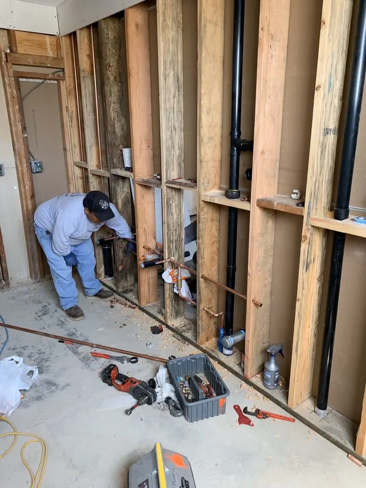 Commercial rough-in plumbing for Gas Line Repair in Una